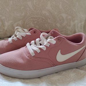 Pink Nike SB Charge Women's Skate Shoes - size 7